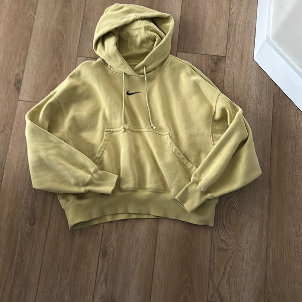 Nike Yellow Hoodie
